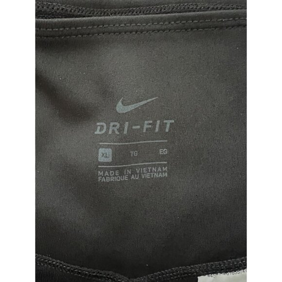 Nike Dri-Fit Womens Black Compression Shorts XL Athletic Workout Activewear - Picture 5 of 9